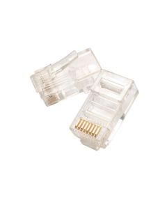 Eclipse Tools Economy Modular Plugs - 8p8c Cat5e Flat Stranded Cable (1000 Pcs) Proskit 788-FA03