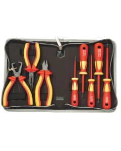 Eclipse Tools 1000v Insulated Screwdriver & Plier Set Proskit 902-215