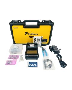 Fujikura 31S SM MM Active V-Groove Fiber Fusion Splicer w/ CT-08 Cleaver FSM-31S