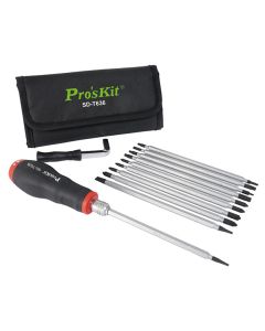 Eclipse Tools 12 Piece Torque Screwdriver Set Proskit